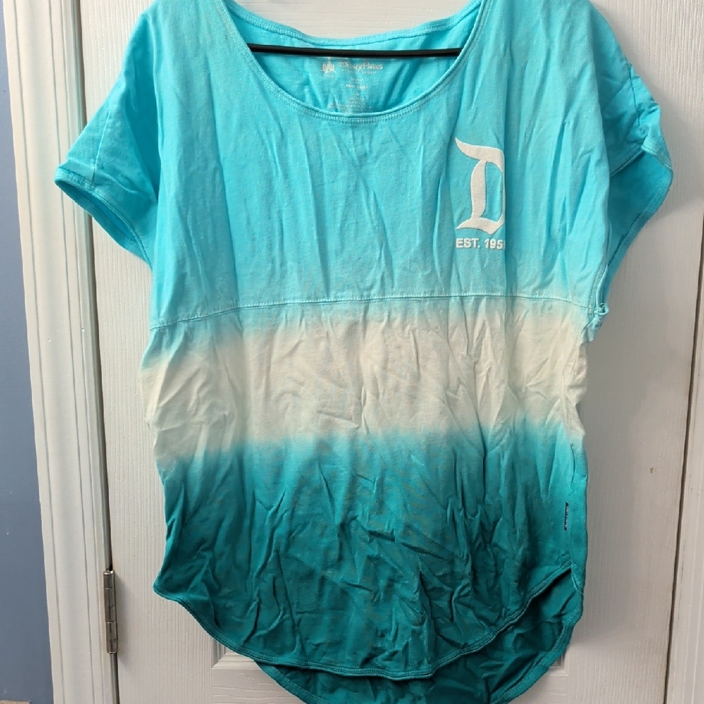 Disney Parks Aqua Spirit Jersey
